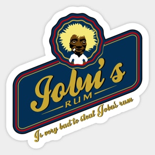 Jobu's rum Sticker